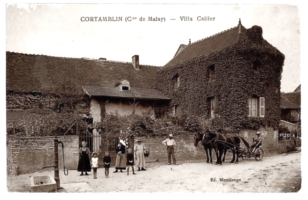 Cortemblin villa cailler début XXe