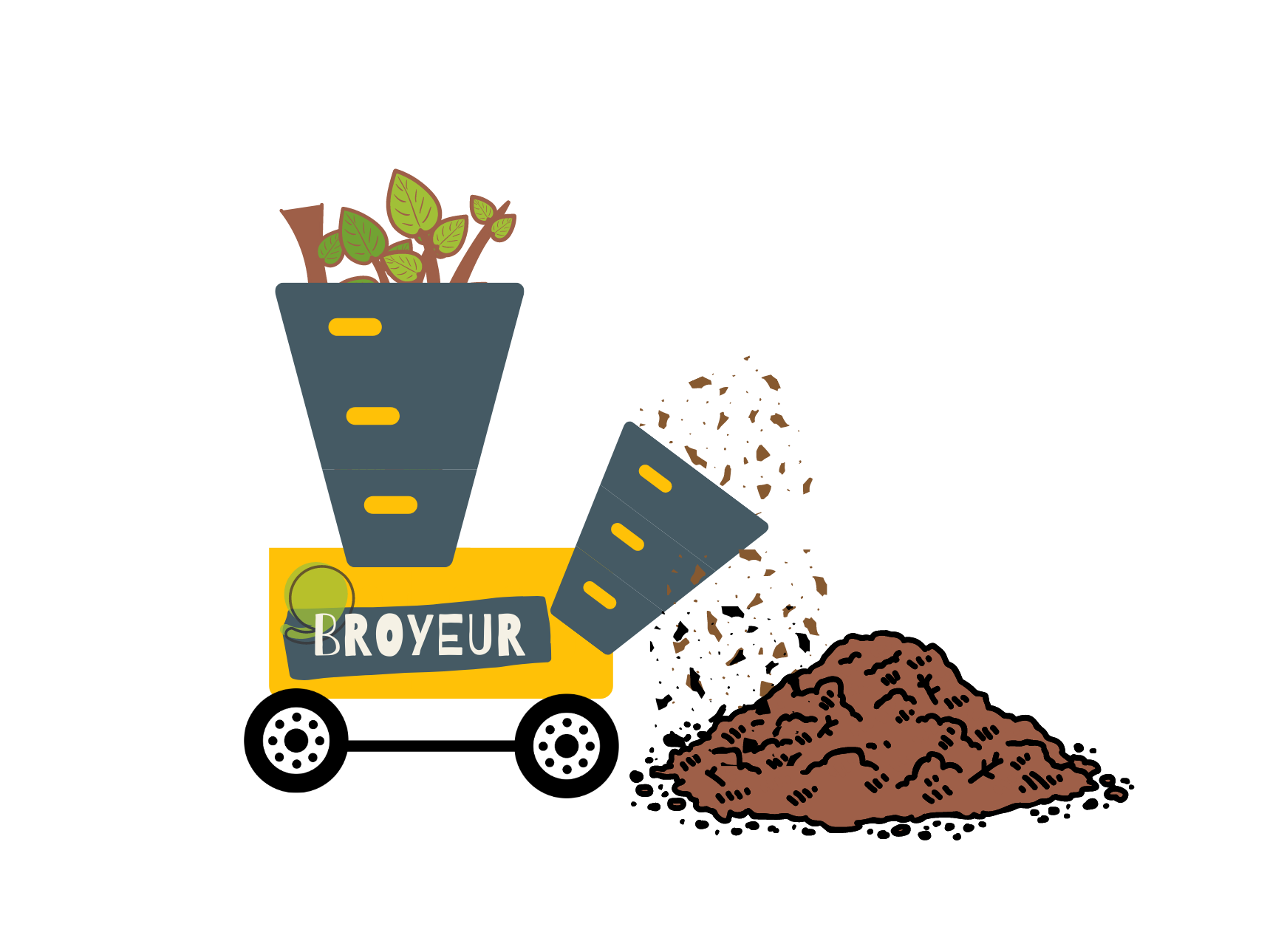 broyeur de végétaux