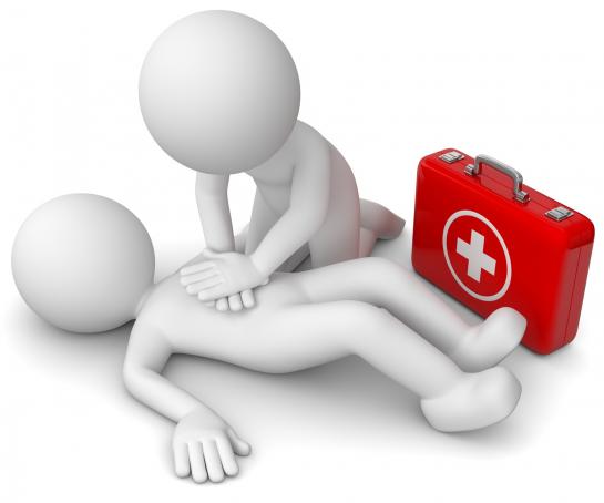 illustration d'un massage cardiaque